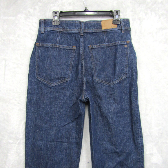 Madewell Women's Straight Leg Jeans - Blue - Picture 5 of 13